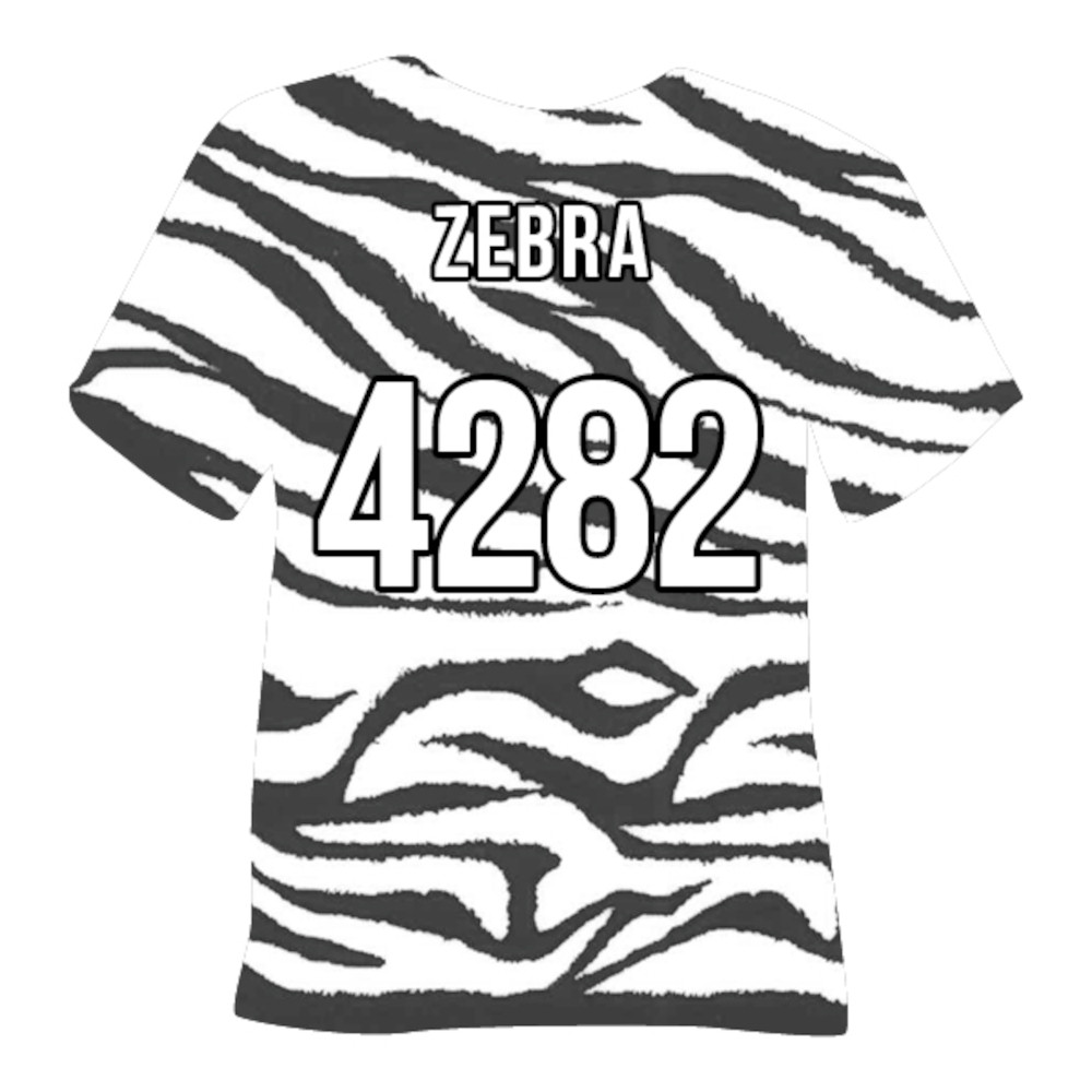 Poli-Flex Image Zebra Flexfolie